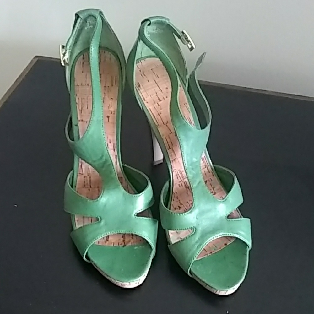 Green heels